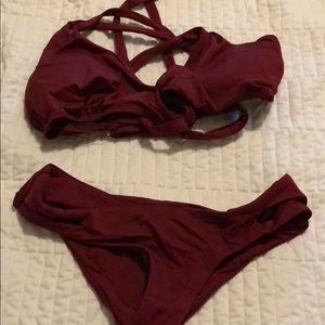 BECCA D top & small bottoms